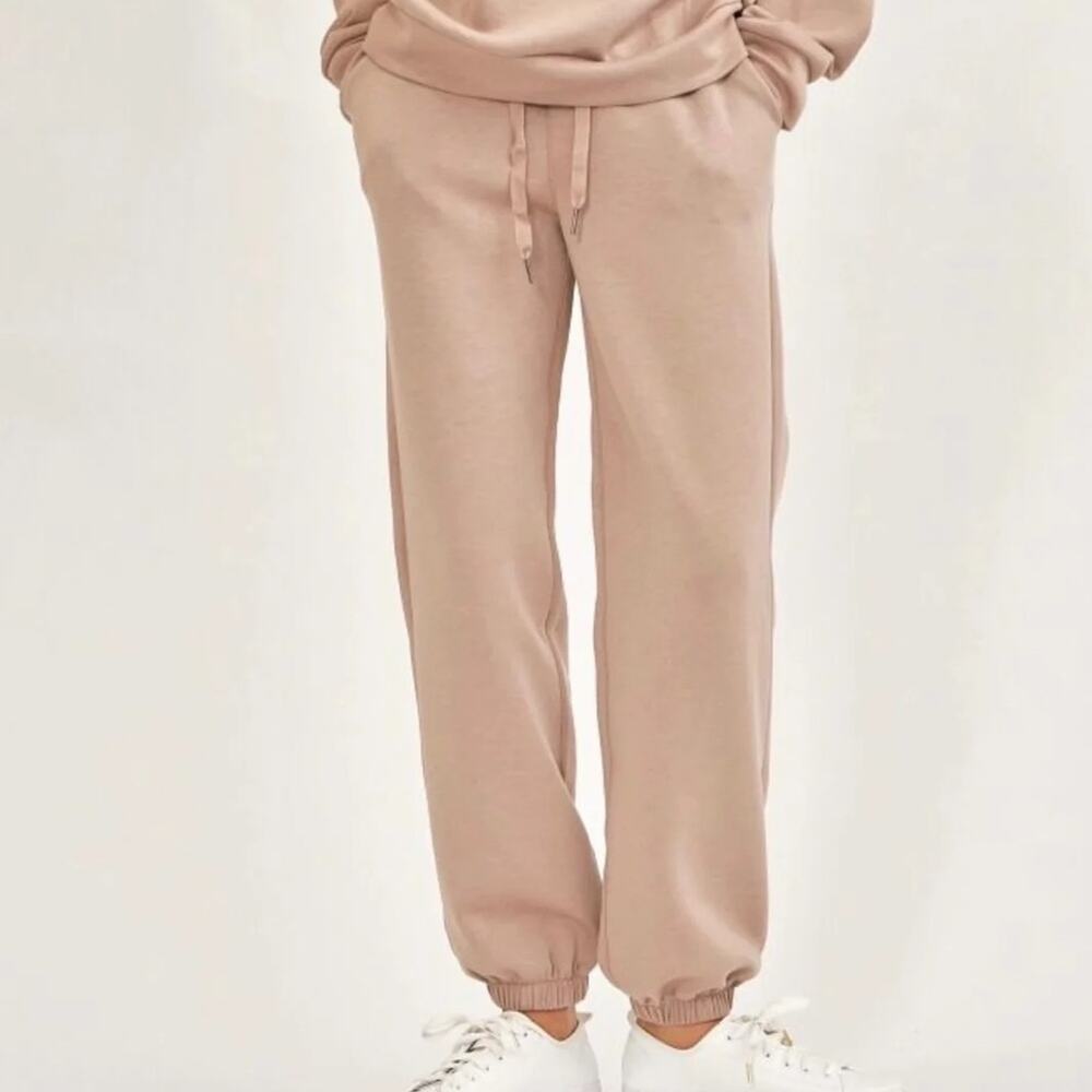 Dear Scarlett Tan Cuffed Sweatpants